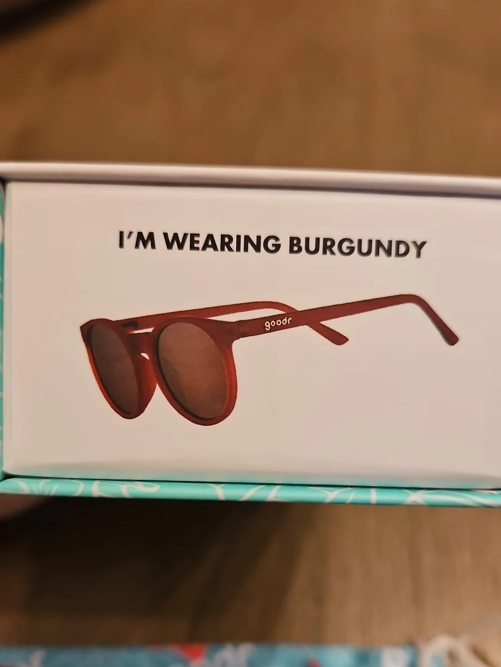 Women's Burgundy Sunglasses